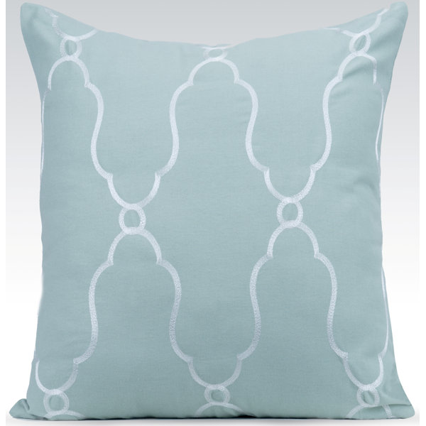 Gracious Living Viola Embroidered Feather Throw Pillow Wayfair